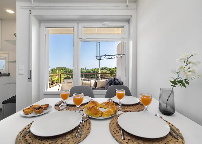 Whome Study & Surf 1-bed By & Nova Sbe 아파트